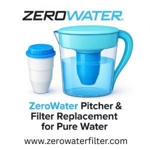 ZeroWater Pitcher & Filter Replacement for Pure Water