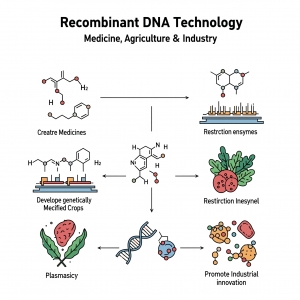 Recombinant DNA Technology: How Genetic Engineering is Reshaping Medicine, Agriculture, and Industry | Masterbots 
