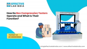 How Do Box Compression Testers Operate and What Is Their Function?