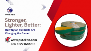 Boost Efficiency and Reduce Downtime with Durable Nylon Flat Belts!
