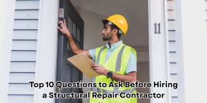 Top 10 Questions to Ask Before Hiring a Structural Repair Contractor