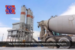 Why Builders Prefer Ready Mix Concrete Plants in Delhi for Big Projects