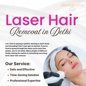 Laser Hair Removal in Greater Kailash: Here’s Why So Many People Choose Derma Purity's