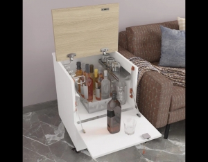 Why Every Home Needs a Bar Cabinet in the Living Room