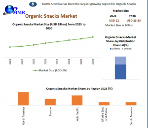 Organic Snacks Industry by Distribution Channel & Product Type: Trends to 2030