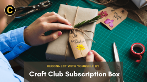Explore the soothing world of crafting with a monthly box filled with creativity, care, and calm.