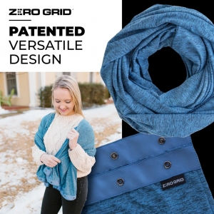 Enhancing Travel Comfort with Safety Belts and Scarf with Pockets