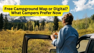 Free Campground Map or Digital? What Campers Prefer Now