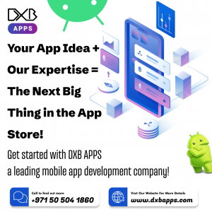 DXB APPS a top app company offers custom app development Dubai