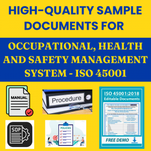 Mandatory Documents Required for ISO 45001 Certification