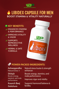 Libidex Capsule for Men – Boost Stamina & Vitality Naturally