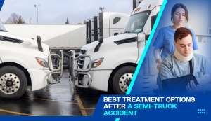 Best Treatment Options After A Semi-Truck Accident