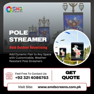 Light Up the Streets: Unleashing the Power of SMD Digital Pole Streamers for Outdoor Advertising and Street Branding