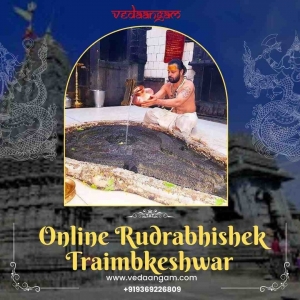 Book Pandit for Rudrabhishek Puja Services at Trimbakeshwar Temple -Vedaangam