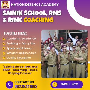 Nation Defence Academy Ranks the Top 5 Military School Coaching Centers in India