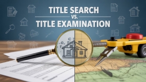 Title Search vs. Title Examination: What Every Homebuyer Should Know Before Closing?