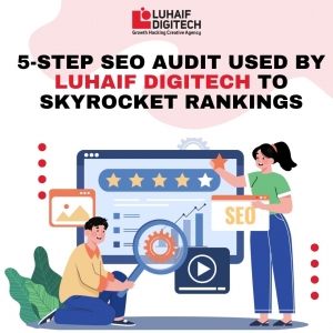 5-Step SEO Audit Used by Luhaif to Skyrocket Rankings.