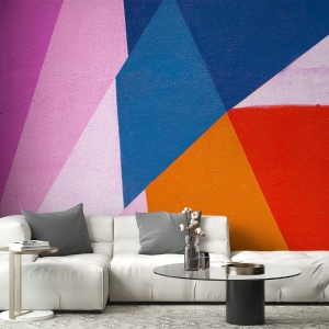 Color Pop: Bold Hues to Try with Removable Wallpaper