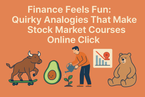 Finance Feels Fun: Quirky Analogies That Make Stock Market Courses Online Click