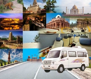 11, 14, and 17 seater tempo traveller in Ahmedabad