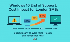 Understanding the Cost of Windows 10 End of Support for London SMBs
