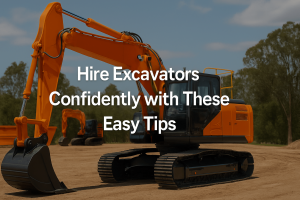 Hire Excavators Confidently with These Easy Tips