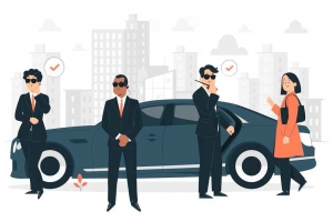 Premium Chauffeur Service for Seamless Airport Transfers with LuxCar