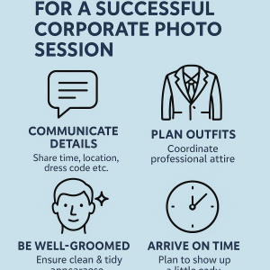 How to Prepare Your Team for a Successful Corporate Photo Session