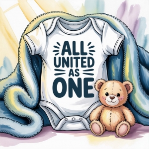All United as One Infant Bodysuit: The Perfect Foundation for Your Baby's Wardrobes