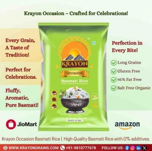 Krayon Royal Basmati Rice: The Regal Standard in Every Indian Kitchen