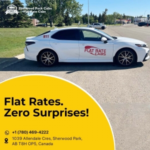 Ride Easy with Flat Rate Taxi Sherwood Park 