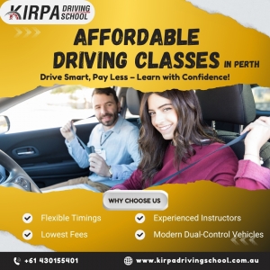 Affordable Driving Classes in Perth