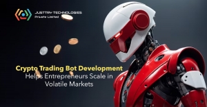 How Crypto Trading Bot Development Helps Entrepreneurs Scale in Volatile Markets