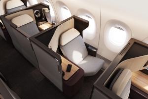 Singapore Airlines Business Class 