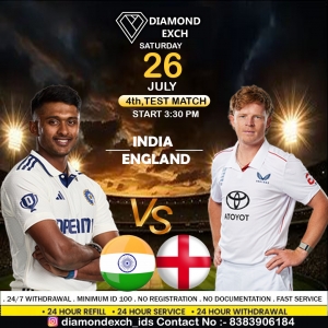 Get Ready for the Ultimate Cricket Showdown: Live Coverage of India vs England at Emirates Old Trafford, Manchester with Diamondexch 99.