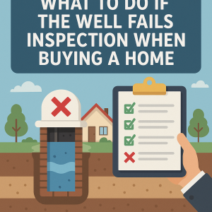 What to Do If the Well Fails Inspection When Buying a Home