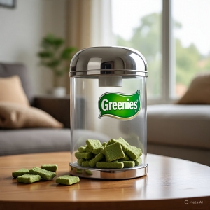 Make Treat Time Easy with Greenies Dental Treats Dispenser