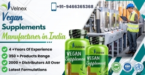 Vegan supplement manufacturer