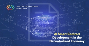 The Role of AI Smart Contract Development in the Decentralized Economy