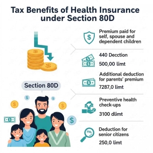 Tax Benefits of Health Insurance Under Section 80D: A Complete Guide