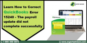 How to Rectify QuickBooks Payroll Update Error 15240?