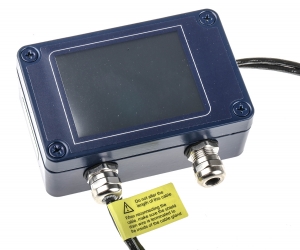 Infrared temperature sensor in action — accurately measuring surface heat without direct contact, ideal for industrial and healthcare use.