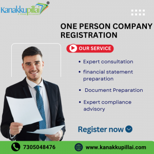 One Person Company Registration Online – Quick & Easy Guide