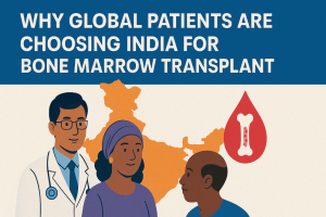 India is emerging as a hub for international bone marrow transplant patients, offering advanced care and experienced specialists.