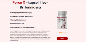 Miten Force X Testosteronitehoste Parantaa Elämäsi? Arvostelut ja Kokemukset