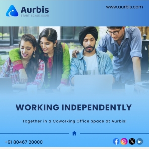 Coworking Space for Rent in Bangalore – The Future of Flexible Workspaces - Aurbis.com
