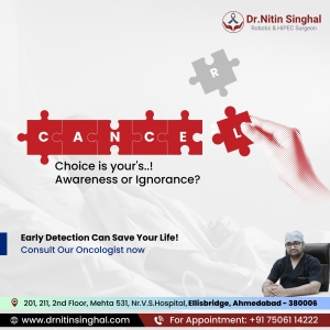 From Diagnosis to Recovery: The Comprehensive Cancer Treatment Journey with Ahmedabad's Most Trusted Robotic Cancer Surgeon
