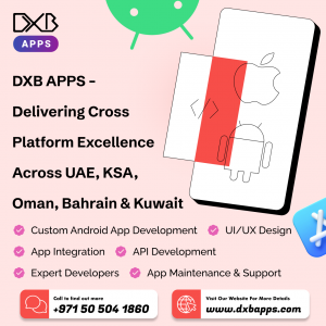 Get the advanced mobile app development Dubai solutions at DXB APPS Solutions