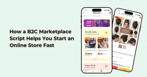 How a B2C Marketplace Script Helps You Start an Online Store Fast