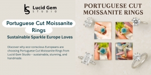 The Sparkle of Sustainability: Why Eco-Conscious Europeans Are Falling in Love With Portuguese Cut Moissanite Rings